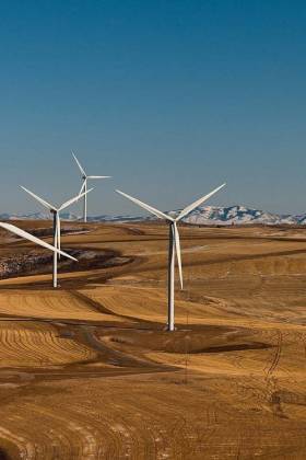 What type of land is best for wind farming?