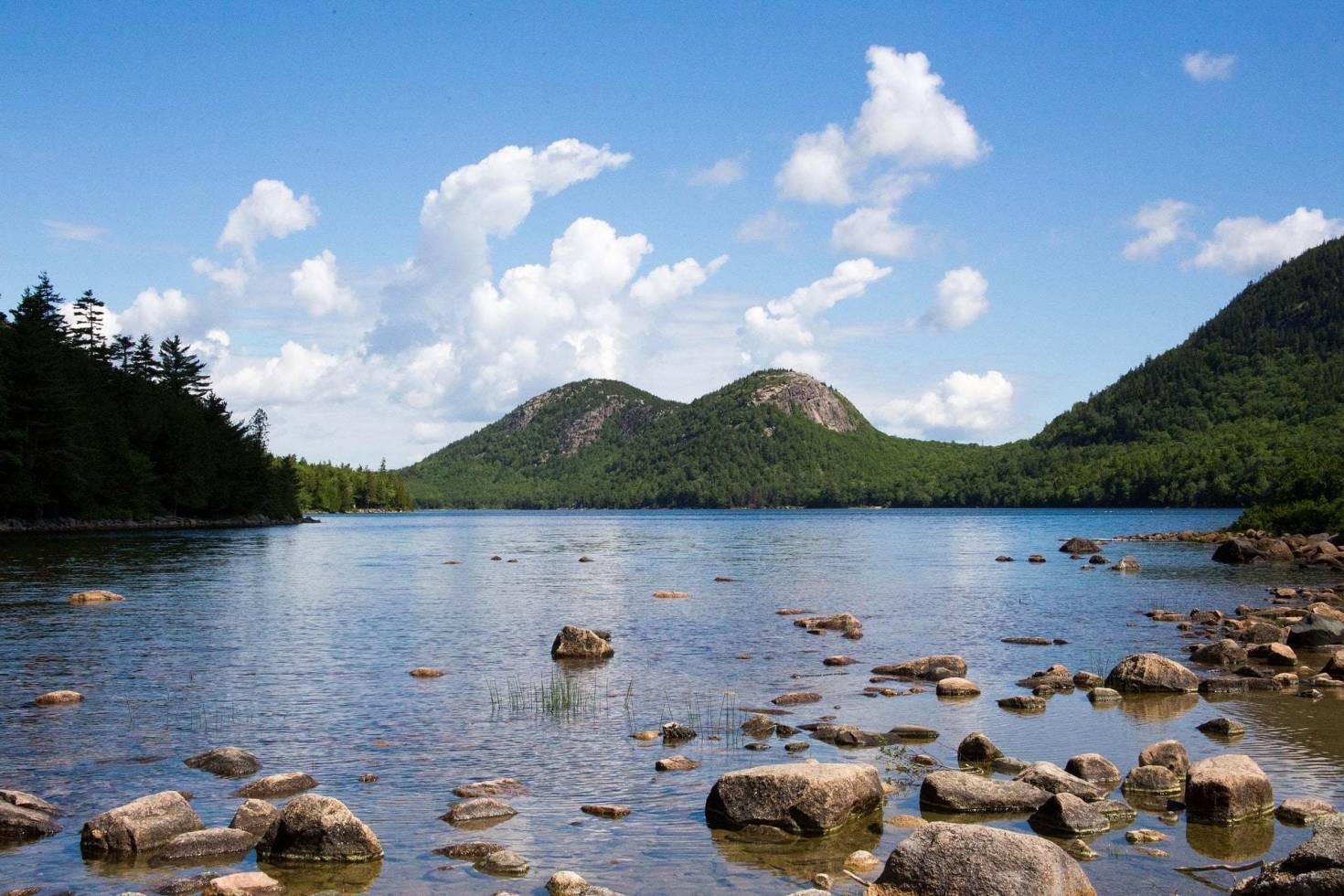Jordan Pond in Acadia National Park