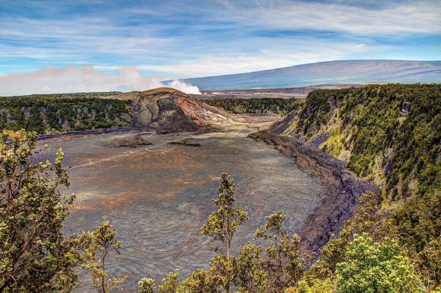 Kilauea Crater in Volcanoes National Park