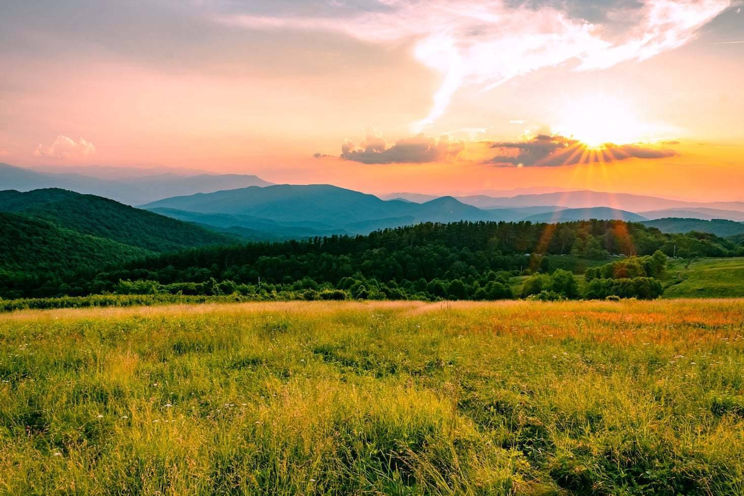 Landscape at Sunset