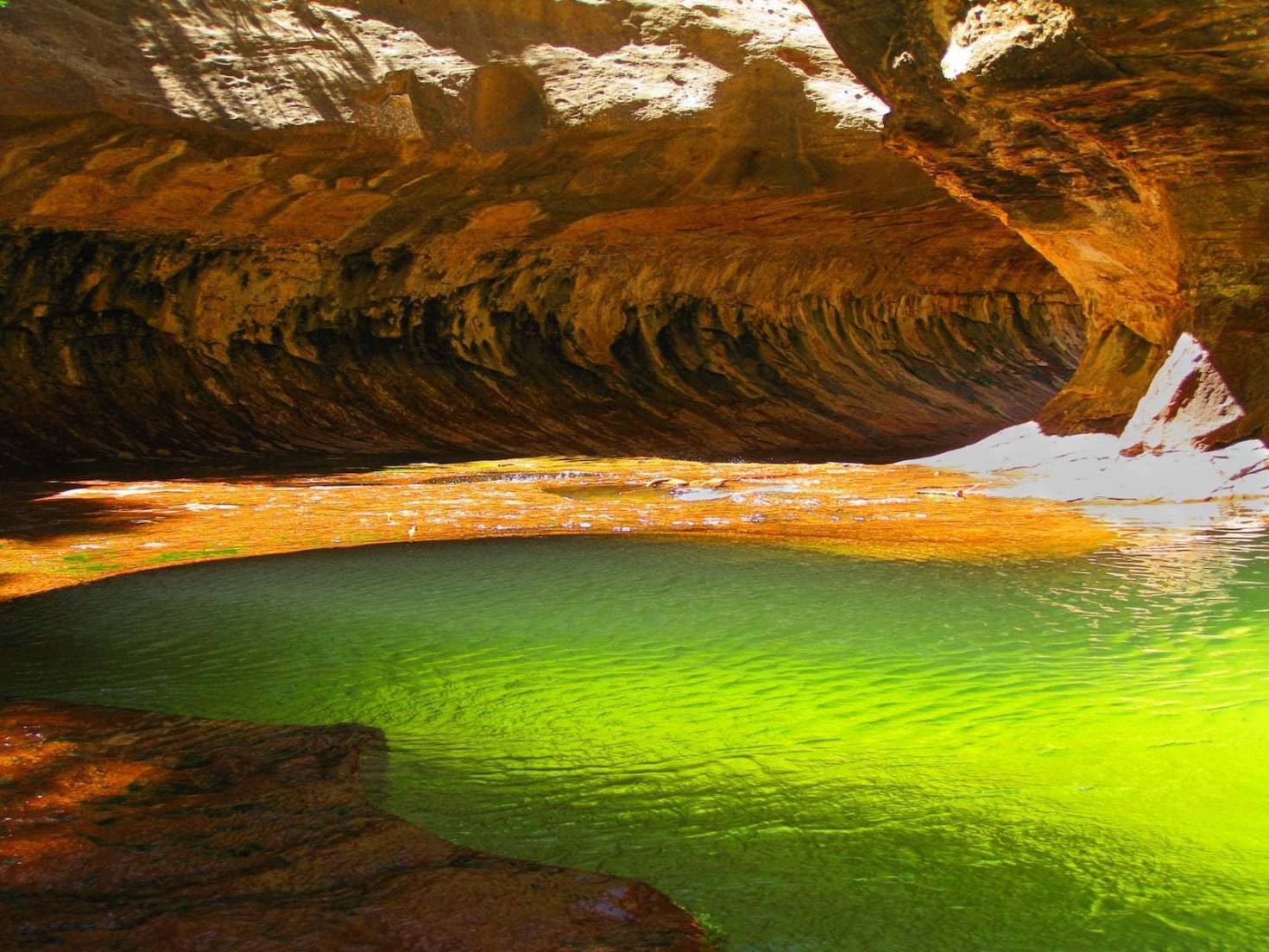 The Subway in Zion National Park