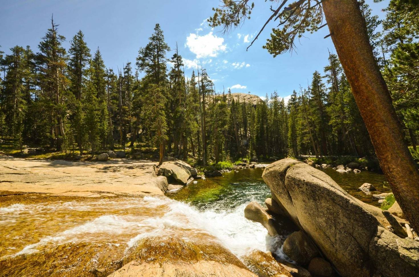 Yosemite National Park Waterfall