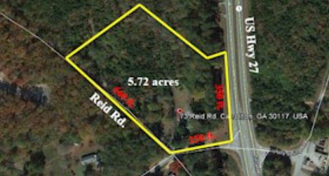 5.7 Acres of Commercial Land for Sale in Carrollton, Georgia
