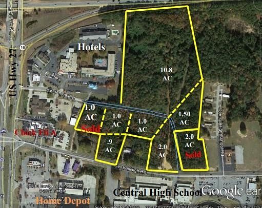17 Acres of Commercial Land for Sale in Carrollton, Georgia