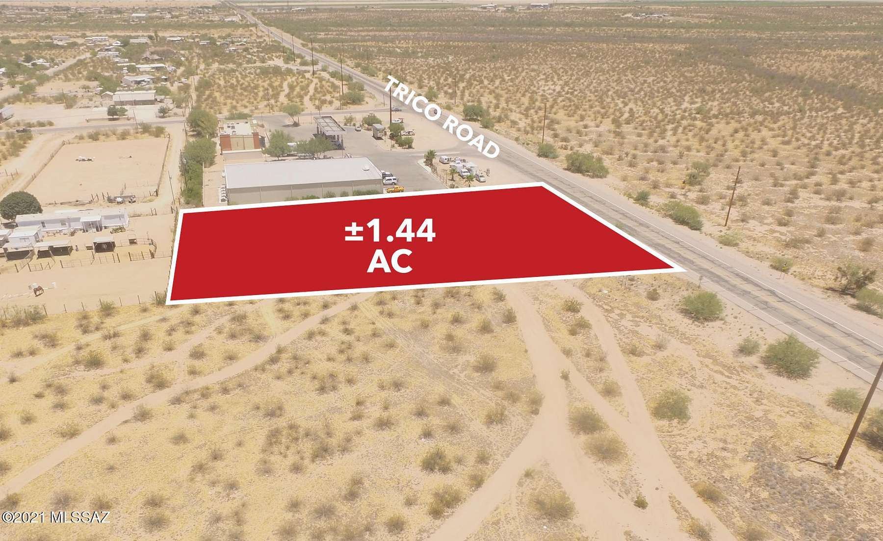 1.4 Acres of Commercial Land for Sale in Marana, Arizona