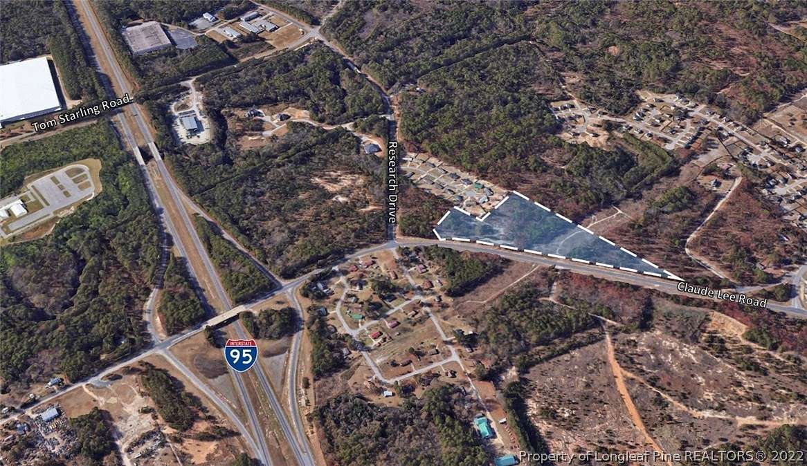 11.9 Acres of Mixed-Use Land for Sale in Fayetteville, North Carolina