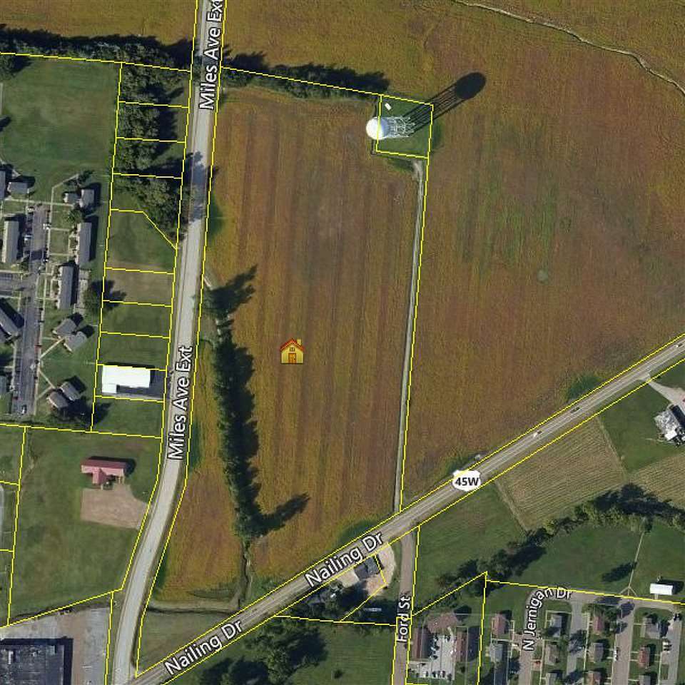 19.12 Acres of Commercial Land for Sale in Union City, Tennessee