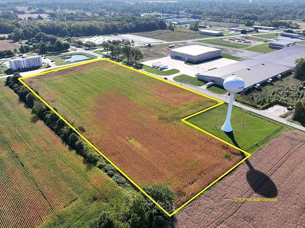 10.8 Acres of Commercial Land for Sale in Galion, Ohio