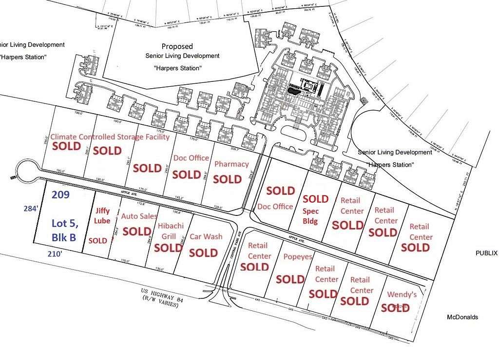 1.39 Acres of Commercial Land for Sale in Dothan, Alabama