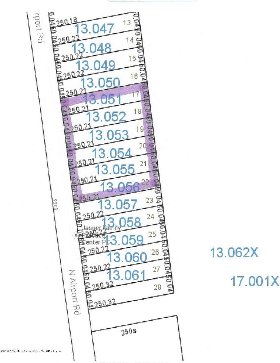 0.58 Acres of Commercial Land for Sale in Jasper, Alabama