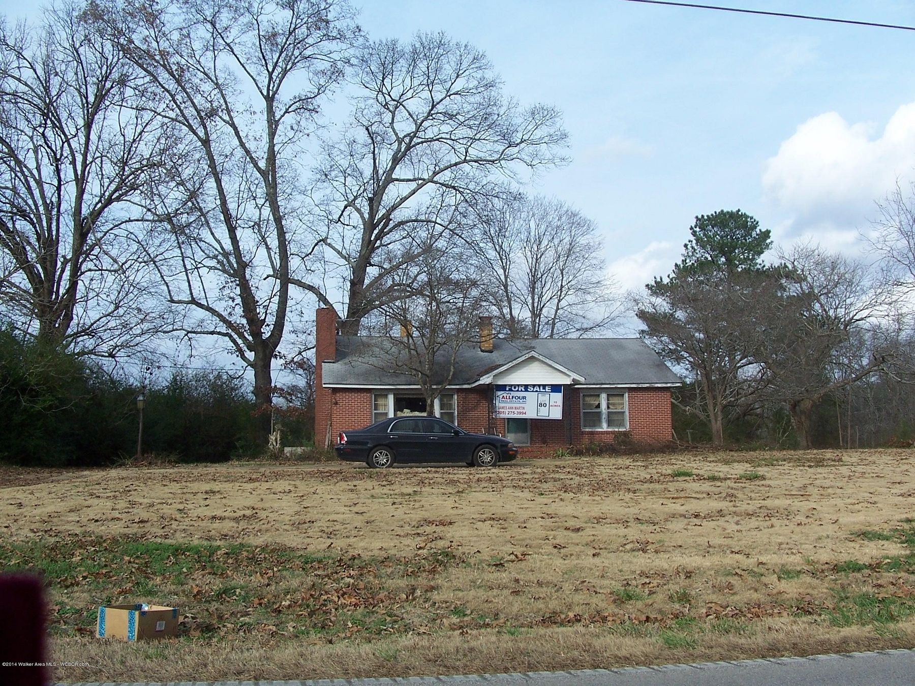 15 Acres of Land with Home for Sale in Jasper, Alabama