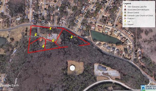 15.5 Acres of Commercial Land for Sale in Birmingham, Alabama