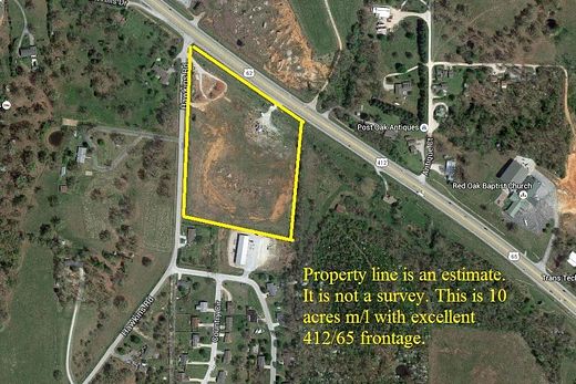 10 Acres of Commercial Land for Sale in Harrison, Arkansas