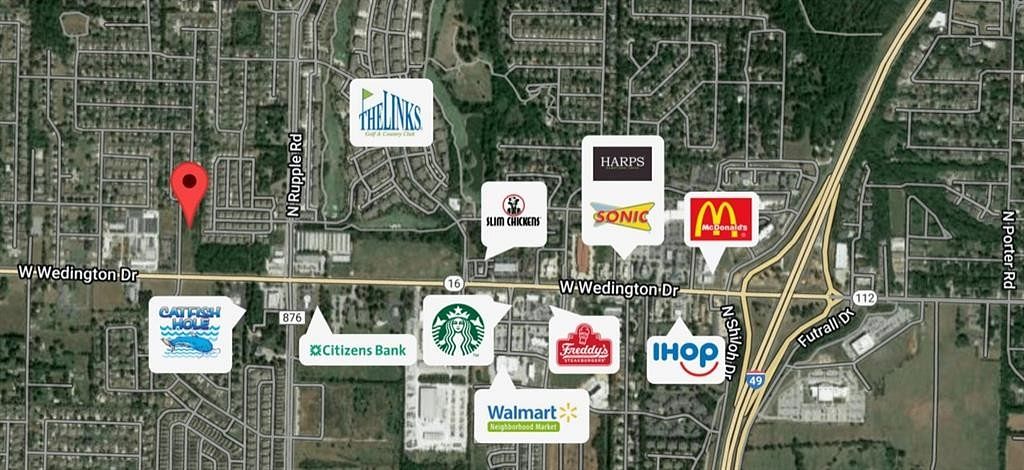 1.4 Acres of Mixed-Use Land for Sale in Fayetteville, Arkansas