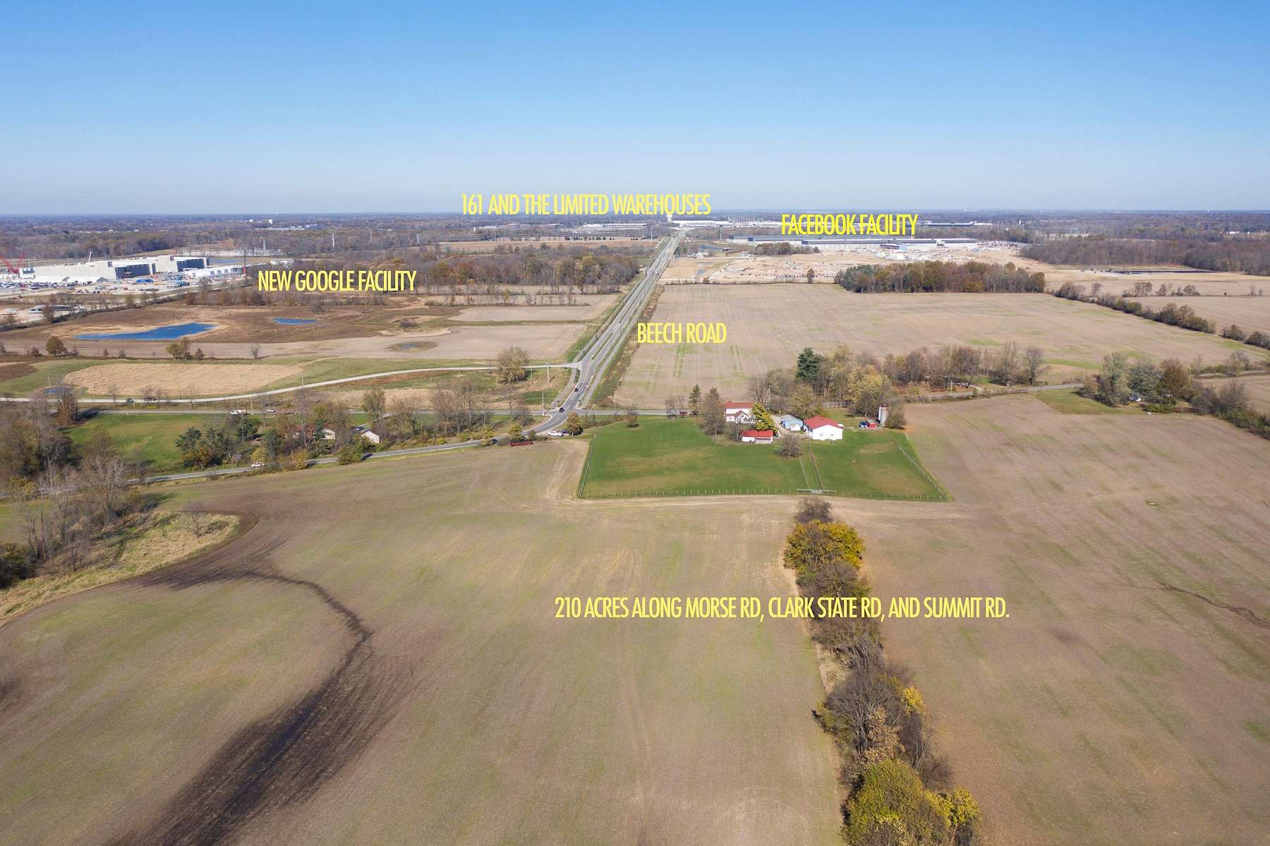 211 Acres of Land for Sale in Pataskala, Ohio