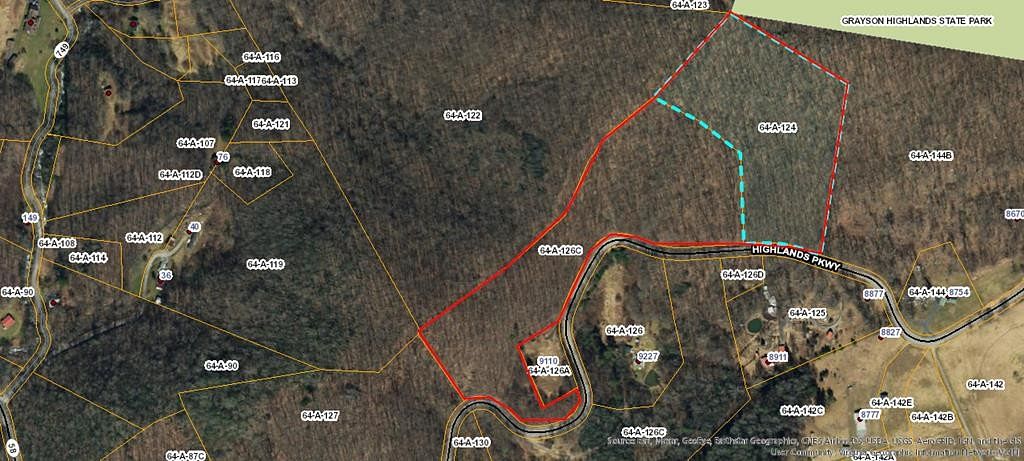 23.3 Acres of Recreational Land & Farm for Sale in Mouth of Wilson, Virginia