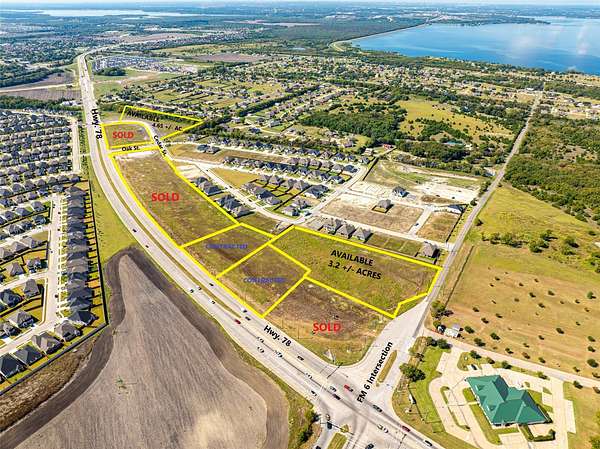 3.2 Acres of Mixed-Use Land for Sale in Lavon, Texas