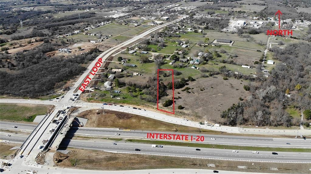 1.8 Acres of Commercial Land for Sale in Weatherford, Texas