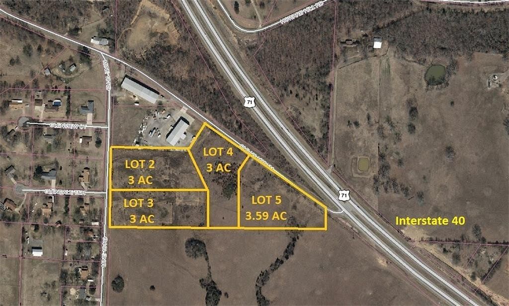 3 Acres of Commercial Land for Sale in Greenwood, Arkansas
