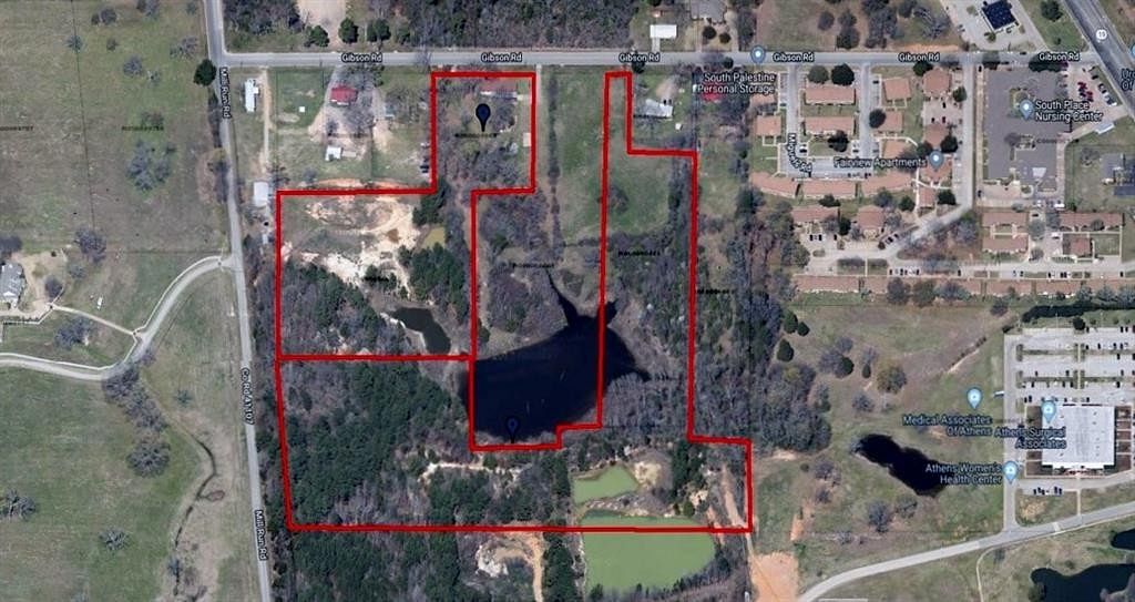 25 Acres of Commercial Land for Sale in Athens, Texas