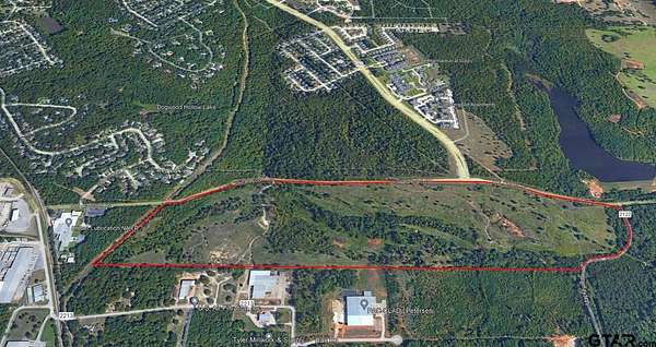 133 Acres of Land for Sale in Tyler, Texas