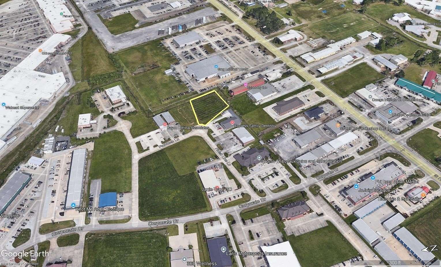 0.98 Acres of Commercial Land for Sale in Houma, Louisiana