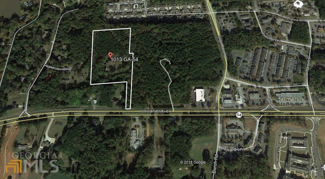 7.5 Acres of Improved Commercial Land for Sale in Fayetteville, Georgia