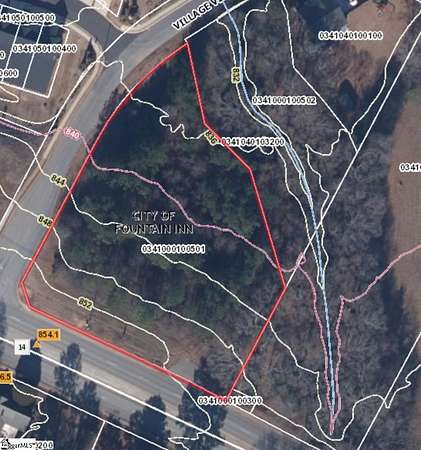 1.44 Acres of Commercial Land for Sale in Fountain Inn, South Carolina