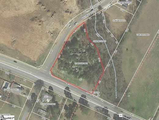 1.4 Acres of Commercial Land for Sale in Fountain Inn, South Carolina