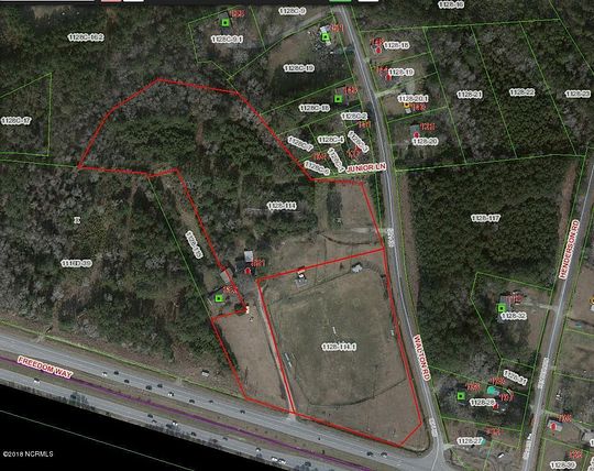 11.3 Acres of Commercial Land for Sale in Midway Park, North Carolina