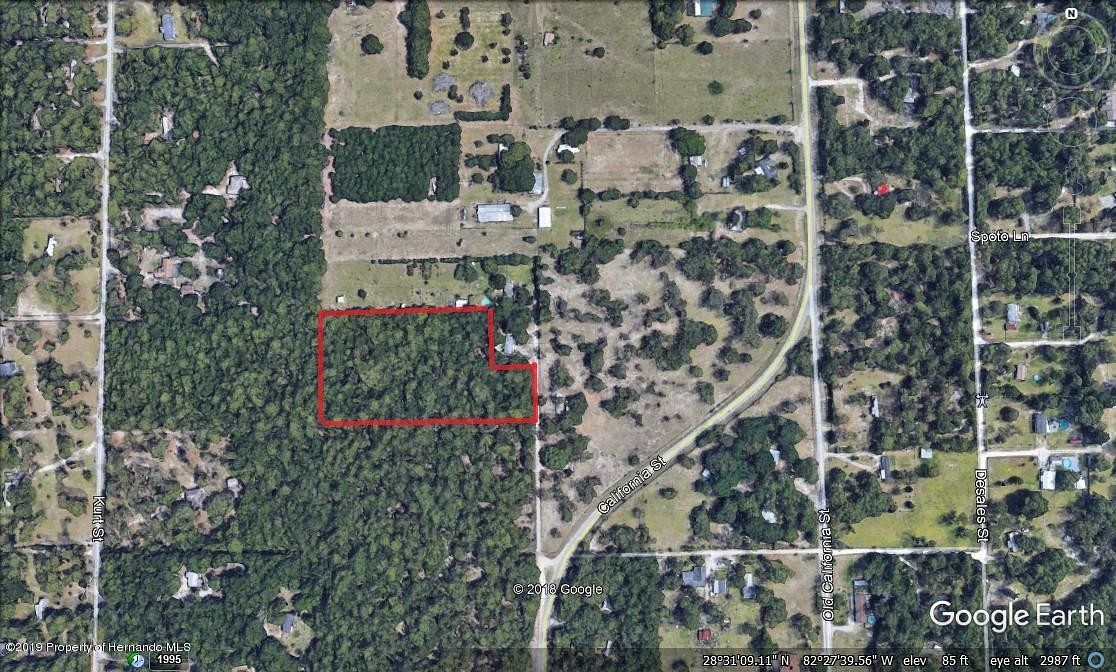 4.7 Acres of Land for Sale in Brooksville, Florida