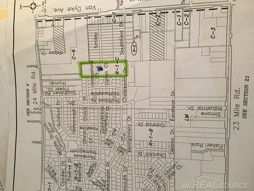 12 Acres of Land for Sale in Shelby Township, Michigan