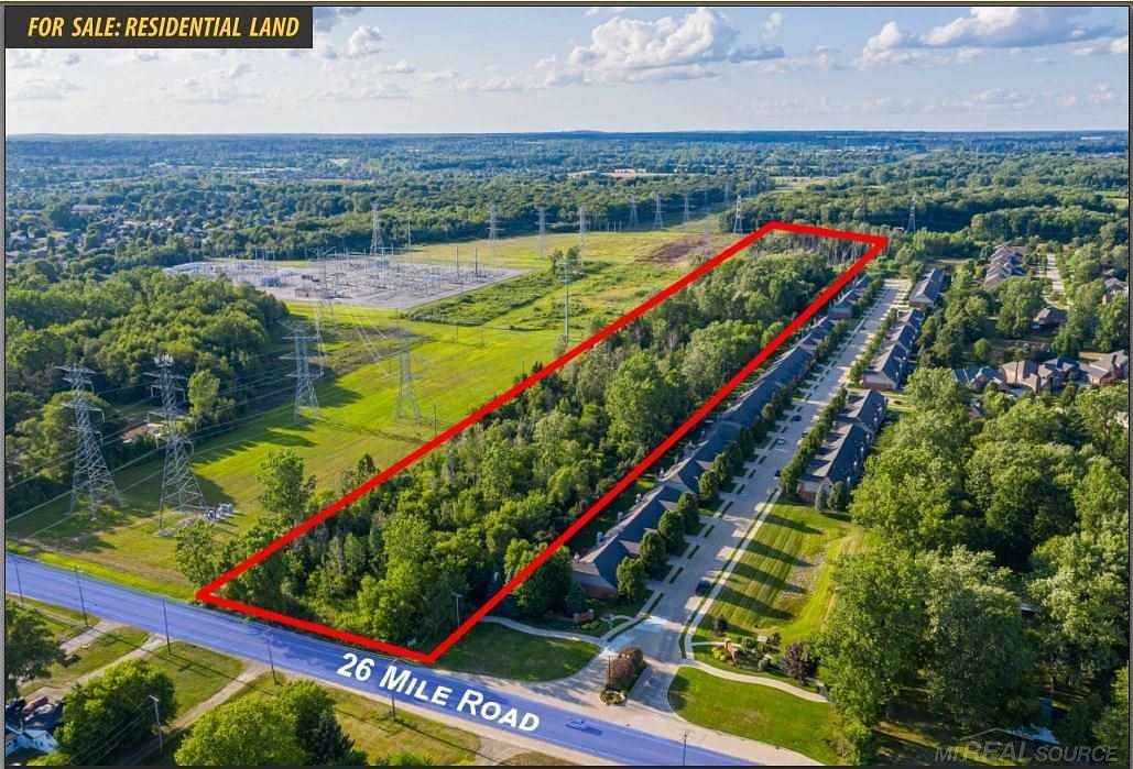 9.8 Acres of Residential Land for Sale in Washington, Michigan