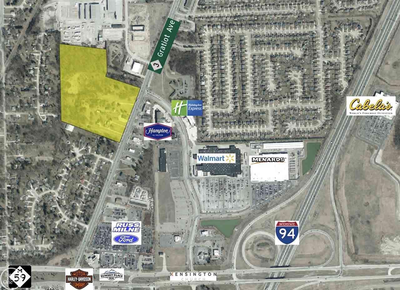 21.7 Acres of Improved Mixed-Use Land for Sale in Macomb Township, Michigan