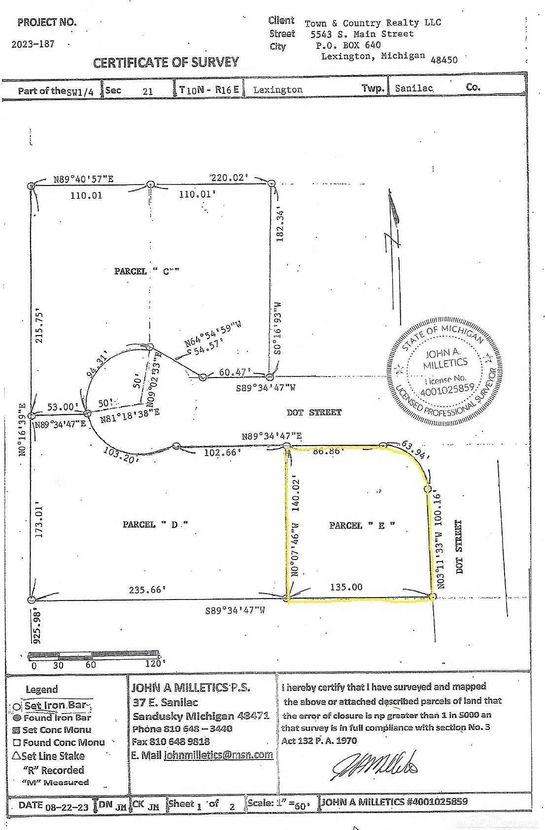 0.36 Acres of Residential Land for Sale in Croswell, Michigan