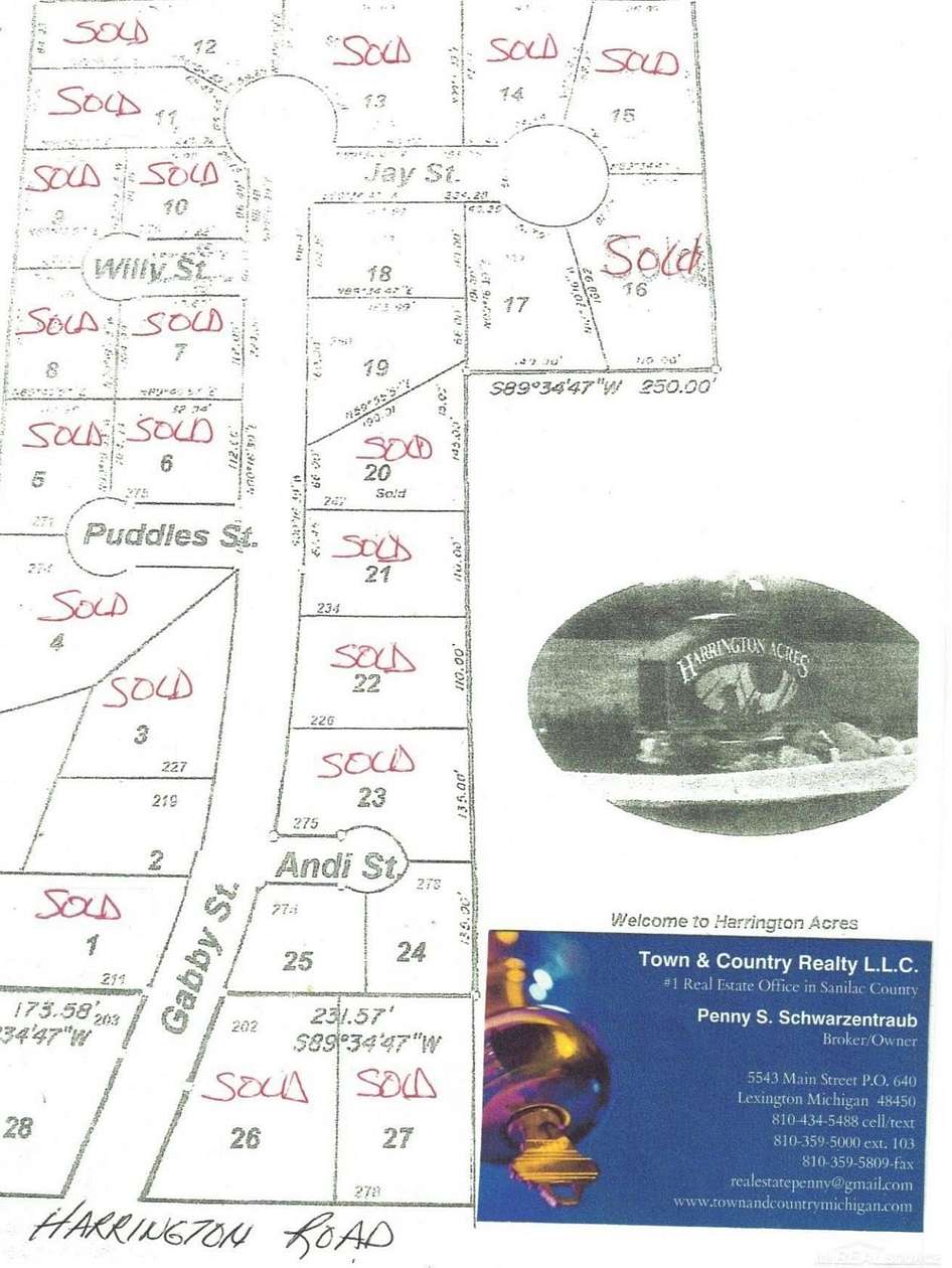 0.41 Acres of Residential Land for Sale in Croswell, Michigan