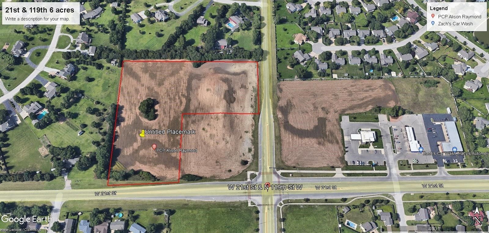 6.2 Acres of Commercial Land for Sale in Wichita, Kansas