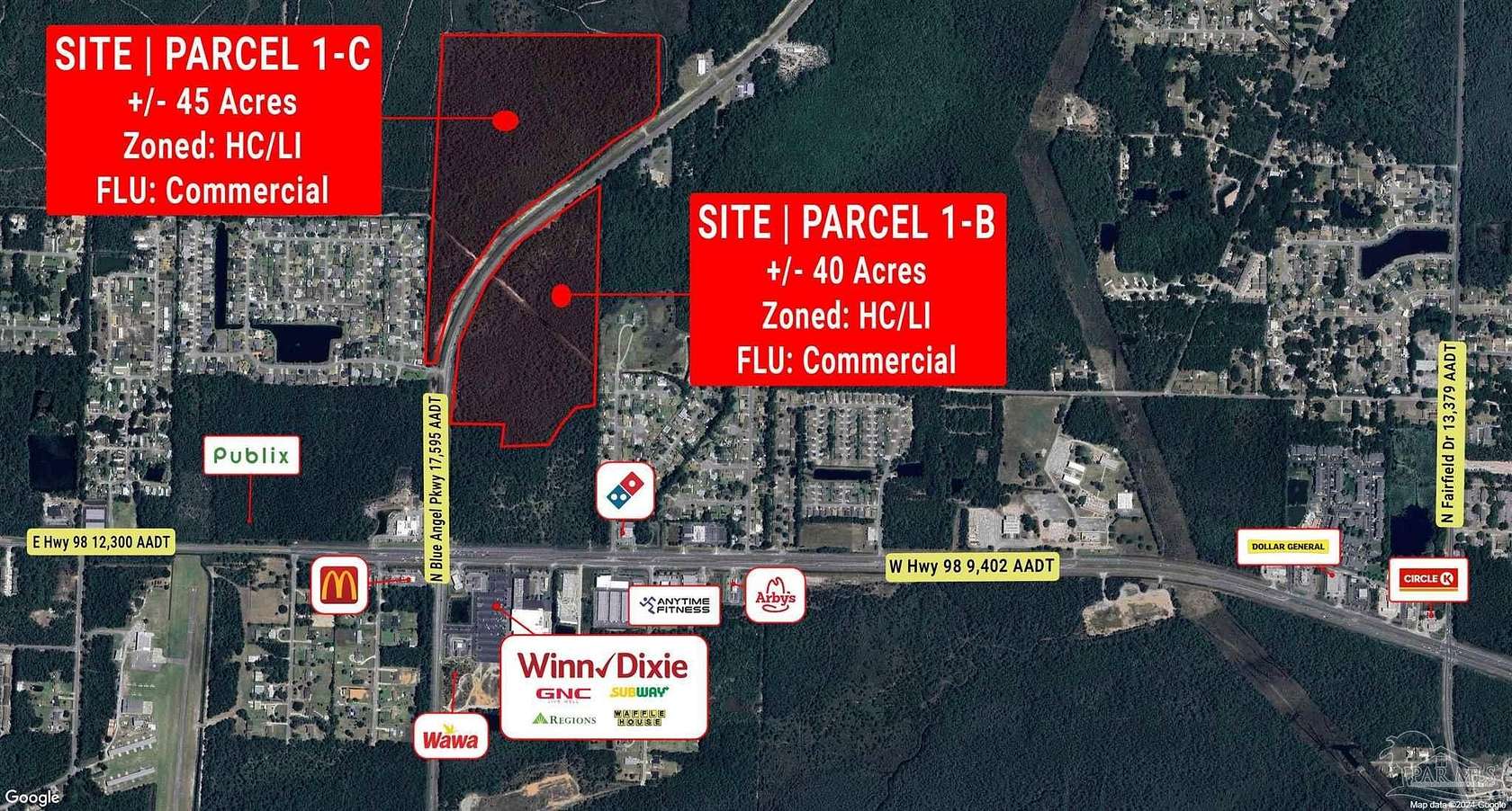 85 Acres of Land for Sale in Pensacola, Florida