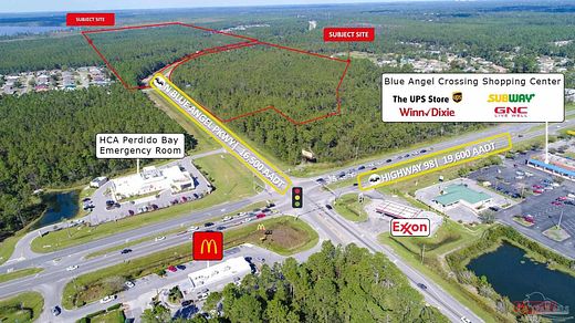 100 Acres of Mixed-Use Land for Sale in Pensacola, Florida