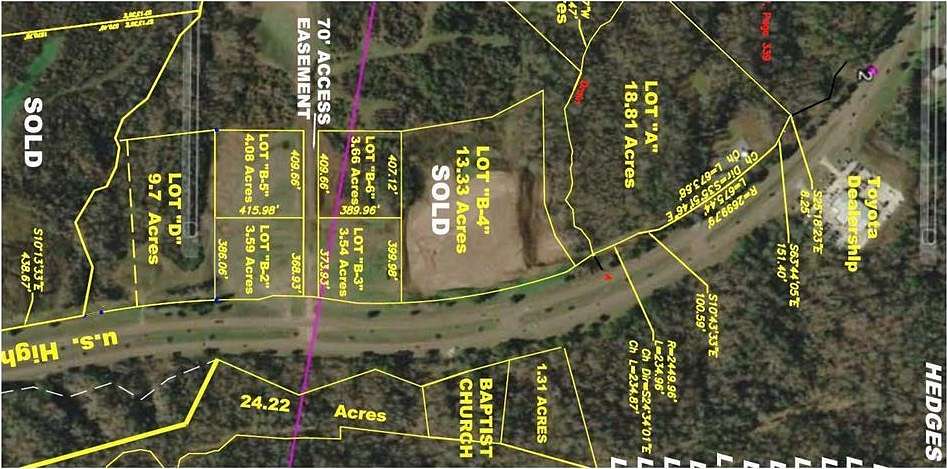 1.7 Acres of Commercial Land for Sale in Natchez, Mississippi