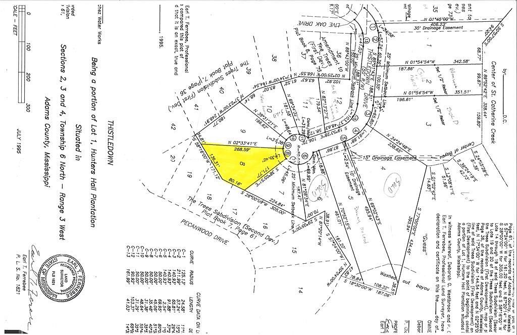 0.5 Acres of Residential Land for Sale in Natchez, Mississippi