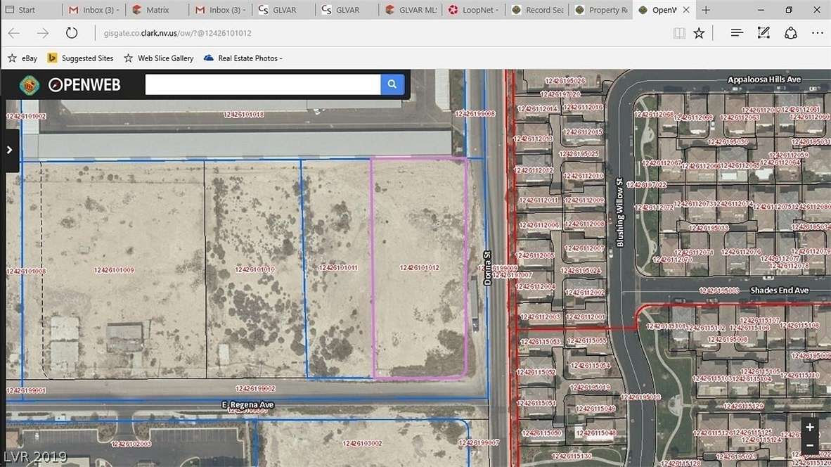0.93 Acres of Commercial Land for Sale in North Las Vegas, Nevada