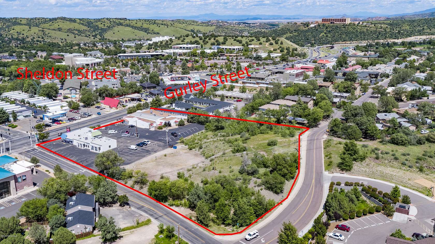 3.4 Acres of Improved Commercial Land for Sale in Prescott, Arizona