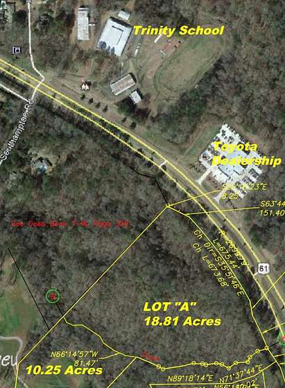 18.8 Acres of Commercial Land for Sale in Natchez, Mississippi