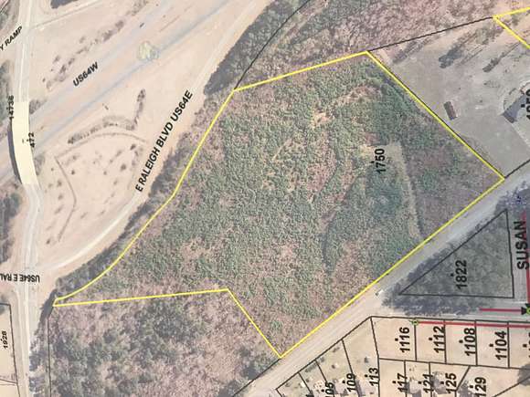 12.96 Acres of Land for Sale in Rocky Mount, North Carolina