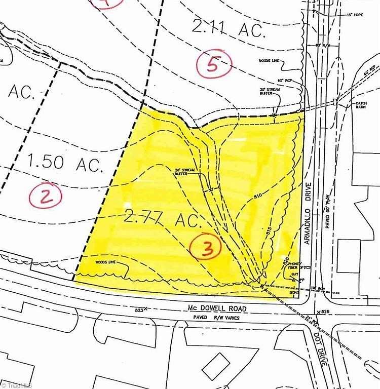 2.7 Acres of Commercial Land for Sale in Asheboro, North Carolina