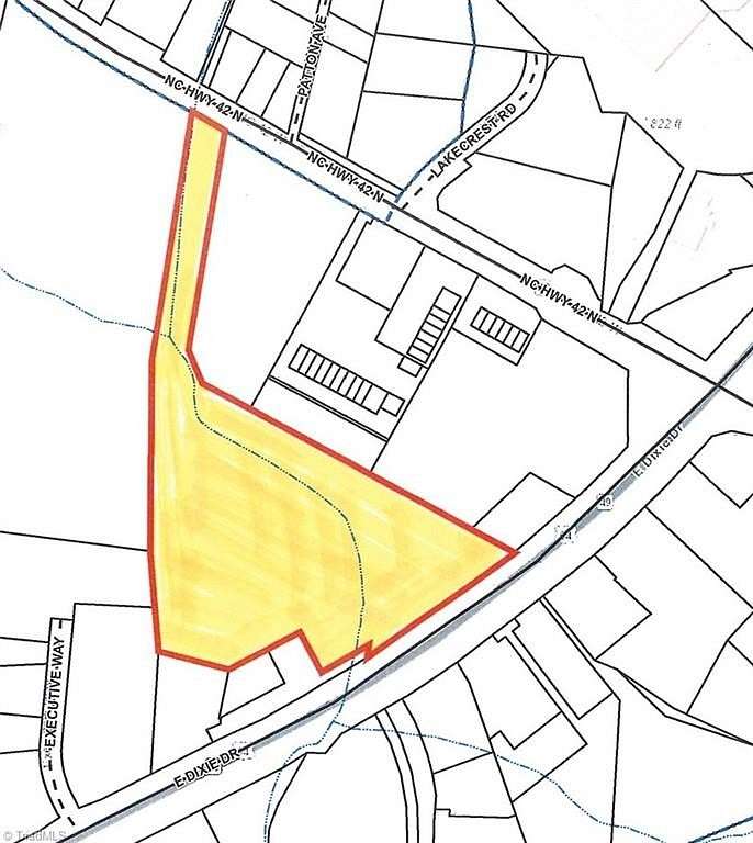 13 Acres of Mixed-Use Land for Sale in Asheboro, North Carolina