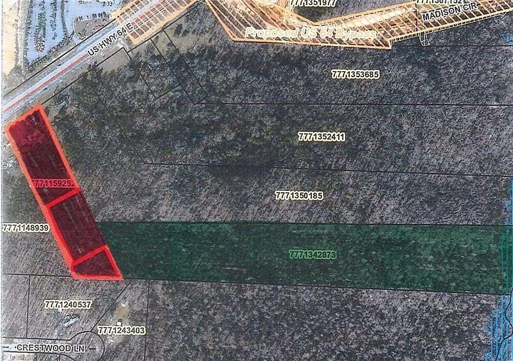 15.3 Acres of Mixed-Use Land for Sale in Asheboro, North Carolina