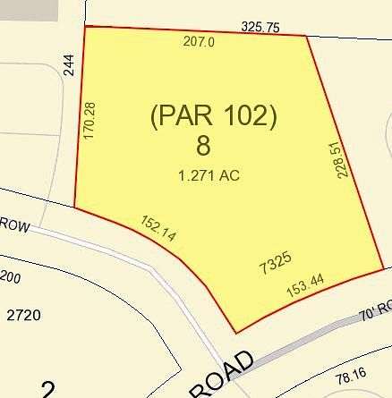 1.3 Acres of Commercial Land for Sale in Columbus, Georgia