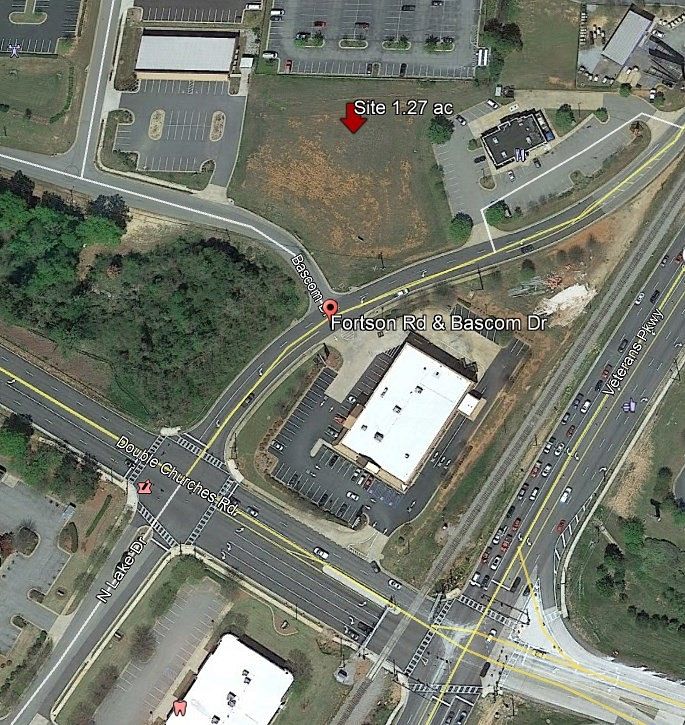 1.3 Acres of Commercial Land for Sale in Columbus, Georgia